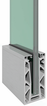 Al kotvící profil - kotvění vrchní