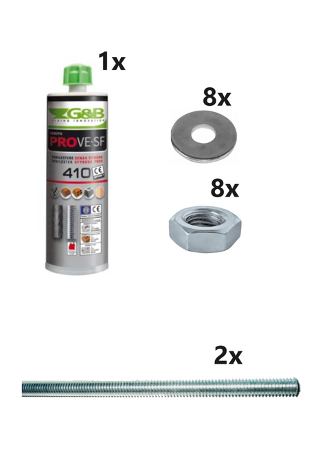 Montážní sada pro CARPORT