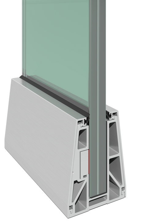 Al kotvící profil - kotvění vrchní