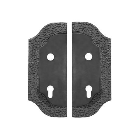 Štítek kovaný 268x107, t3, a90, D20mm