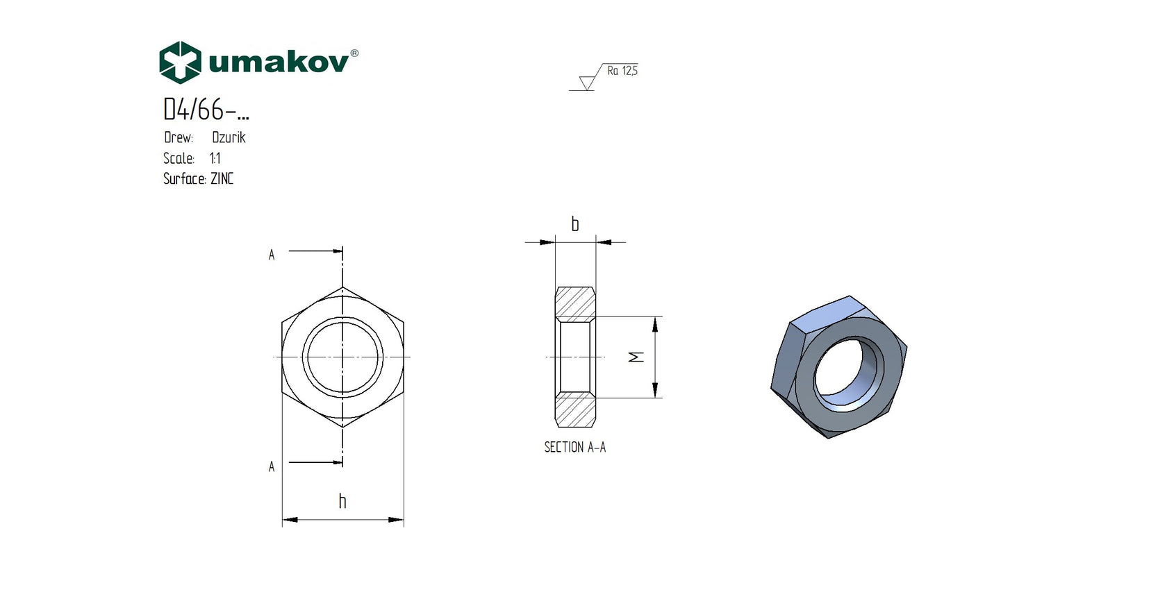 Matice nízka Zn, M18