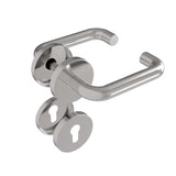 Klika se štítkem - 1pár AISI 304, K320