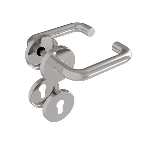 Klika se štítkem - 1pár AISI 304, K320