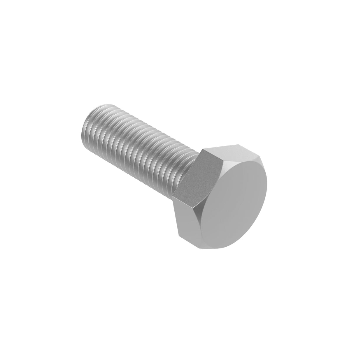 Hexagon head screw, M10x30, Zn, 8.8