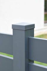 Hliníková krytka/čepice na sloupek 70x70mm, Antracit RAL 7016