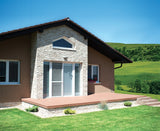 WPC podlahová doska 138x23x4000mm, Sivá/Svetlosivá