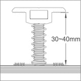 Stredová svorka 30-40mm rámu FV panela