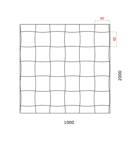 Designový 3D plech - Zn