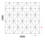 Designový 3D plech - Zn