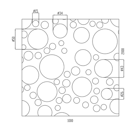 Designový 3D plech - Zn
