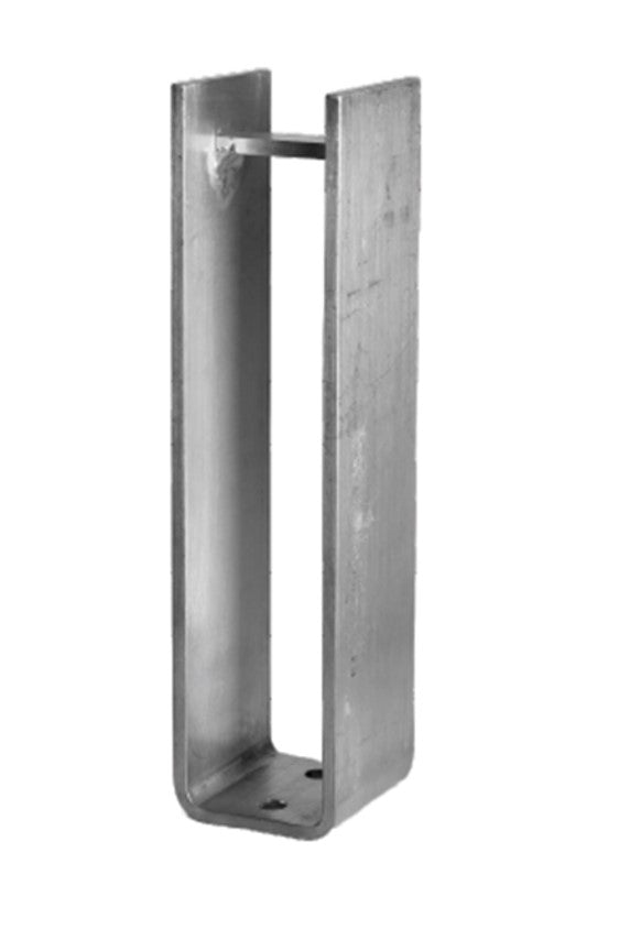 Hliníková montážní patka pro profil 100x100 natural