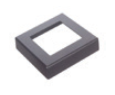 Hliníková krytka adaptéru pro latě 20-26mm R7016