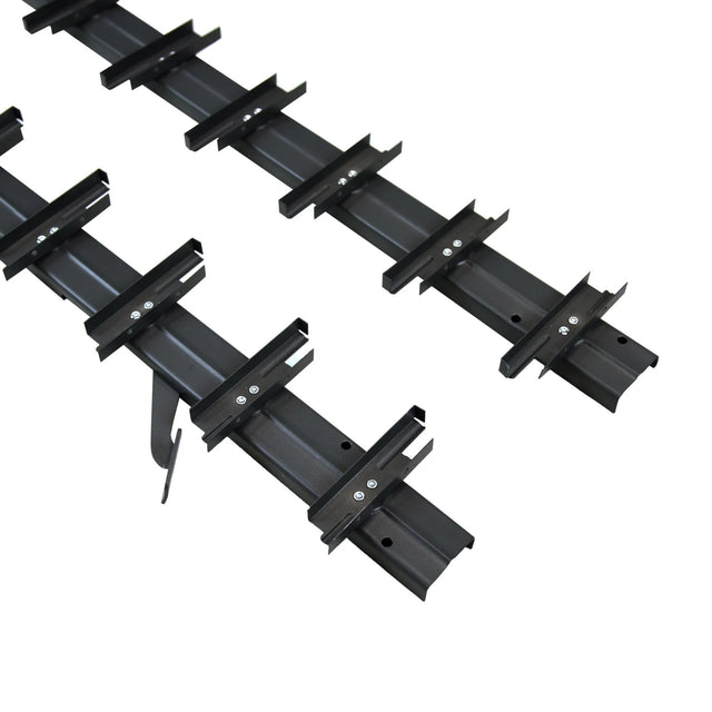 Pohyblivý hliníkový systém – žaluziový – pár (levý + pravý)