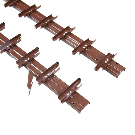 Pohyblivý ocelový systém – žaluziový – pár (levý + pravý)