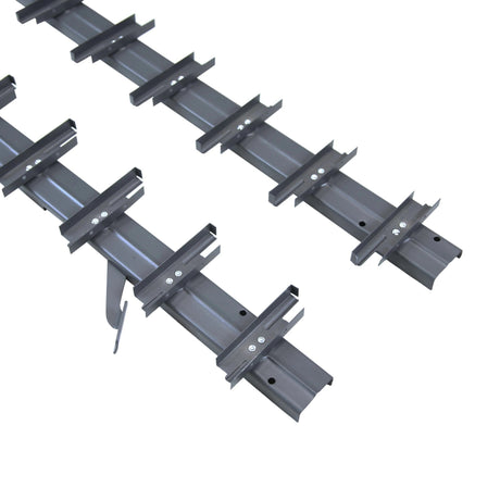 Pohyblivý ocelový systém – žaluziový – pár (levý + pravý)