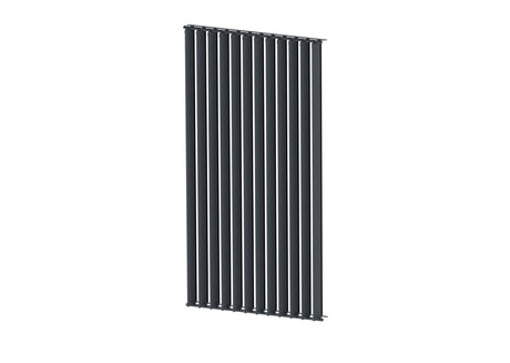 Set Antracitový hliníkový vertikální naklápěcí systém 1,09 m s AL 2,4 m Antracitovou výplní 20x95