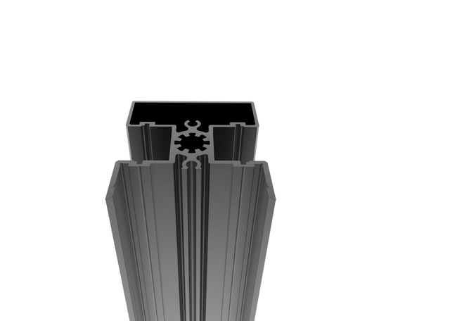 Hliníkový plotový sloupek 50x60-6000mm R7016