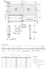 Skladací mechanizmus pro křídlové brány