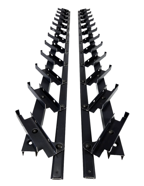 Pohyblivý hliníkový systém – vertikální, žaluziový – pár (levý + pravý)