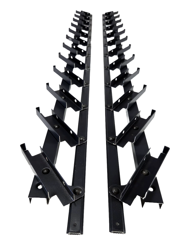 Pohyblivý hliníkový systém – vertikální, žaluziový – pár (levý + pravý)