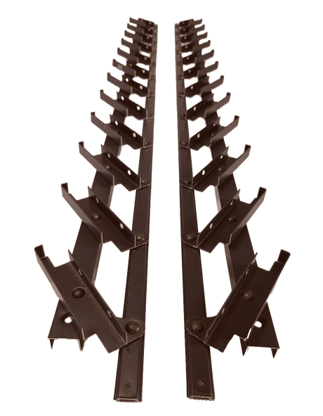 Pohyblivý hliníkový systém – vertikální, žaluziový – pár (levý + pravý)