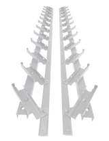 Pohyblivý hliníkový systém – vertikální, žaluziový – pár (levý + pravý)