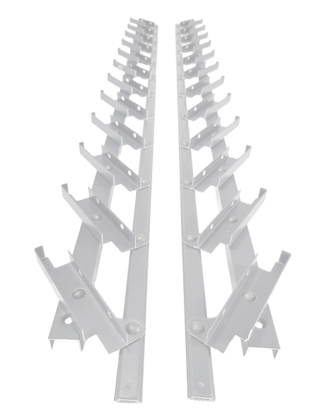 Pohyblivý hliníkový systém – vertikální, žaluziový – pár (levý + pravý)