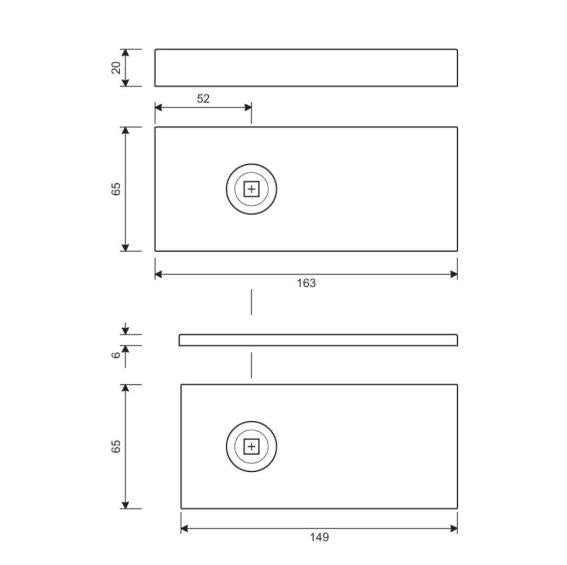 Zámek pro sklenené dveře AISI304 UV