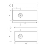 Zámek pro sklenené dveře AISI304 UV