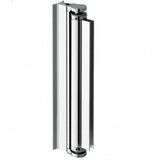 Závěs pro skleněné dveře v liště +/- 110° L2100mm