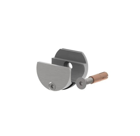 Posuv - držák vodící tyče - stěna AISI304, D25m