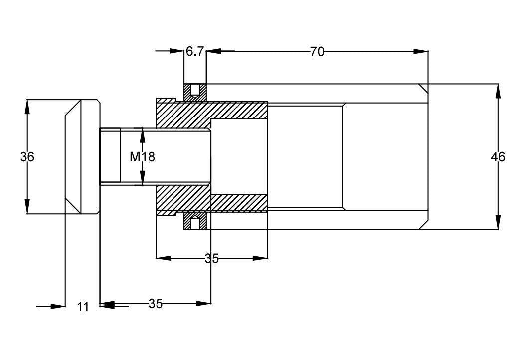 Držák spider AISI304 rotula