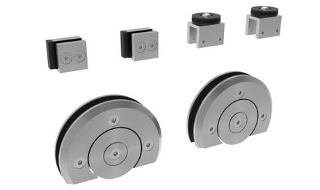 Kovaní - posuvné dveře-lišta AL/AISI304