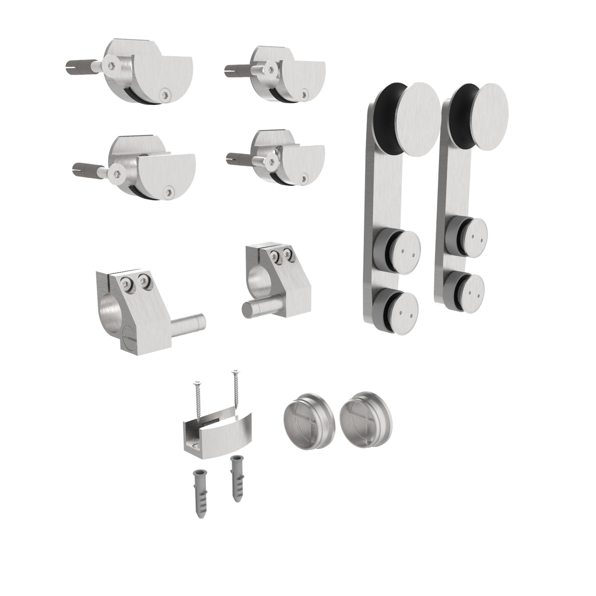 Kování - posuvné dveře -tyč AISI304