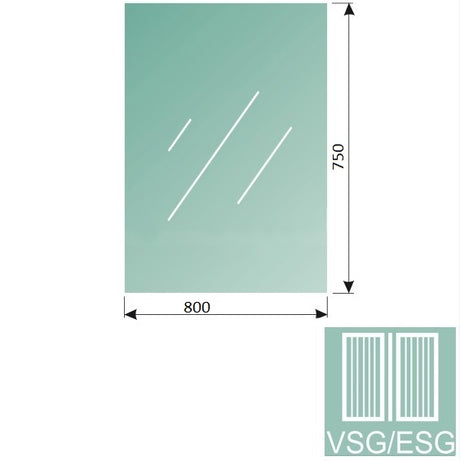 Čiré, lepené sklo