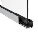 Zasklení pevné - profil U skladaný z dvou částí