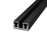 Dverný rám pro skleněné dveře + záves