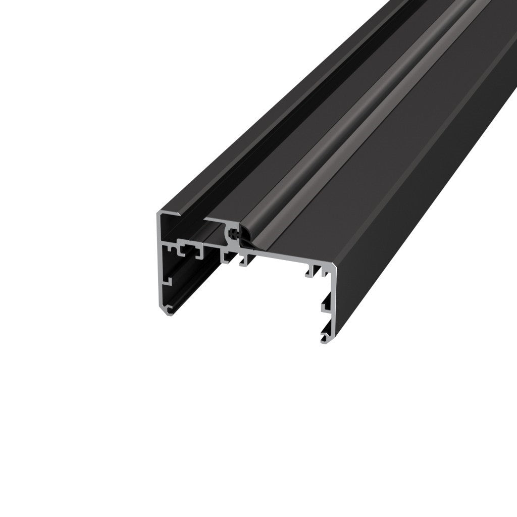 Zárubňový profil pro skleněné dveře "U"