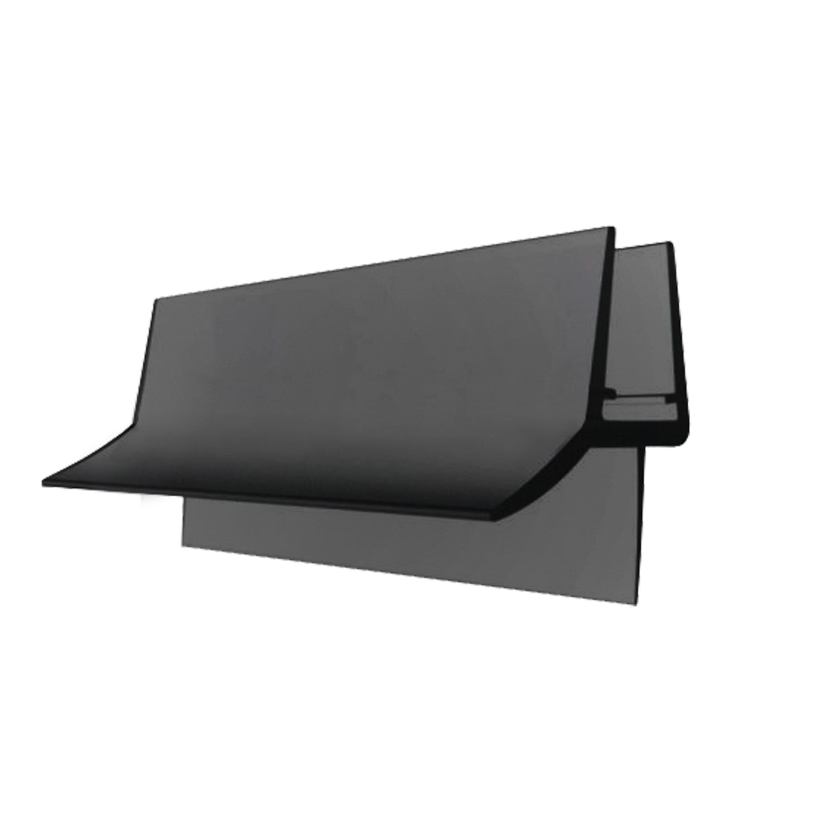 Těsnící lišta na dveře -2,2m black