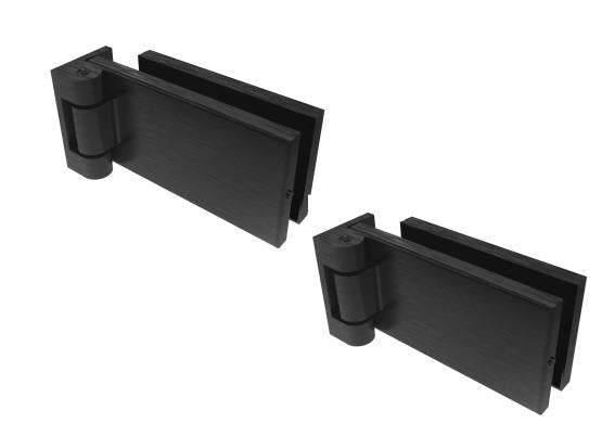 Závěs pro skleněné dveře AISI304 BLACK
