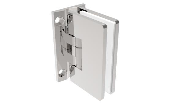 Pánt pro skleněné dveře +/- 90stup. mosaz flex