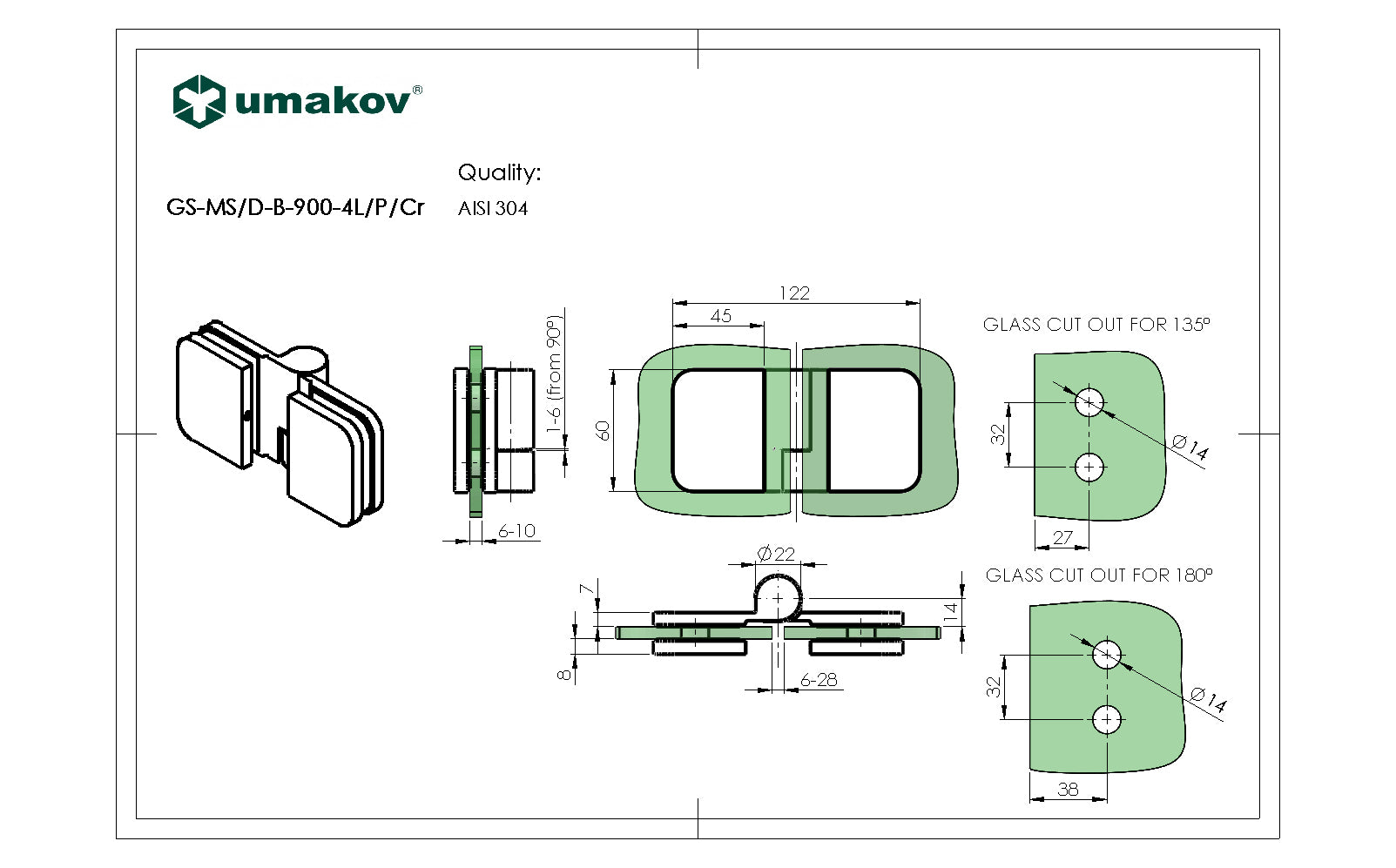 Závěs pro skleněné dveře do sprchy