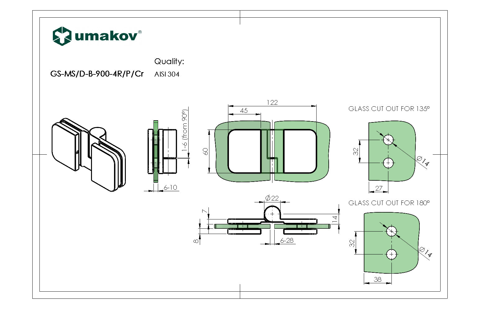Závěs pro skleněné dveře do sprchy