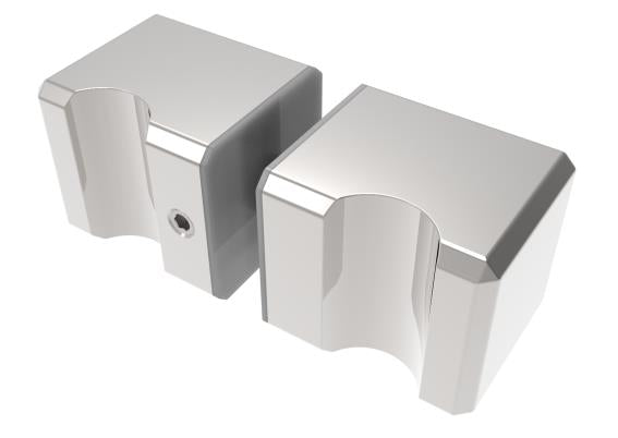 Madlo pro skleněné dveře 30x30mm