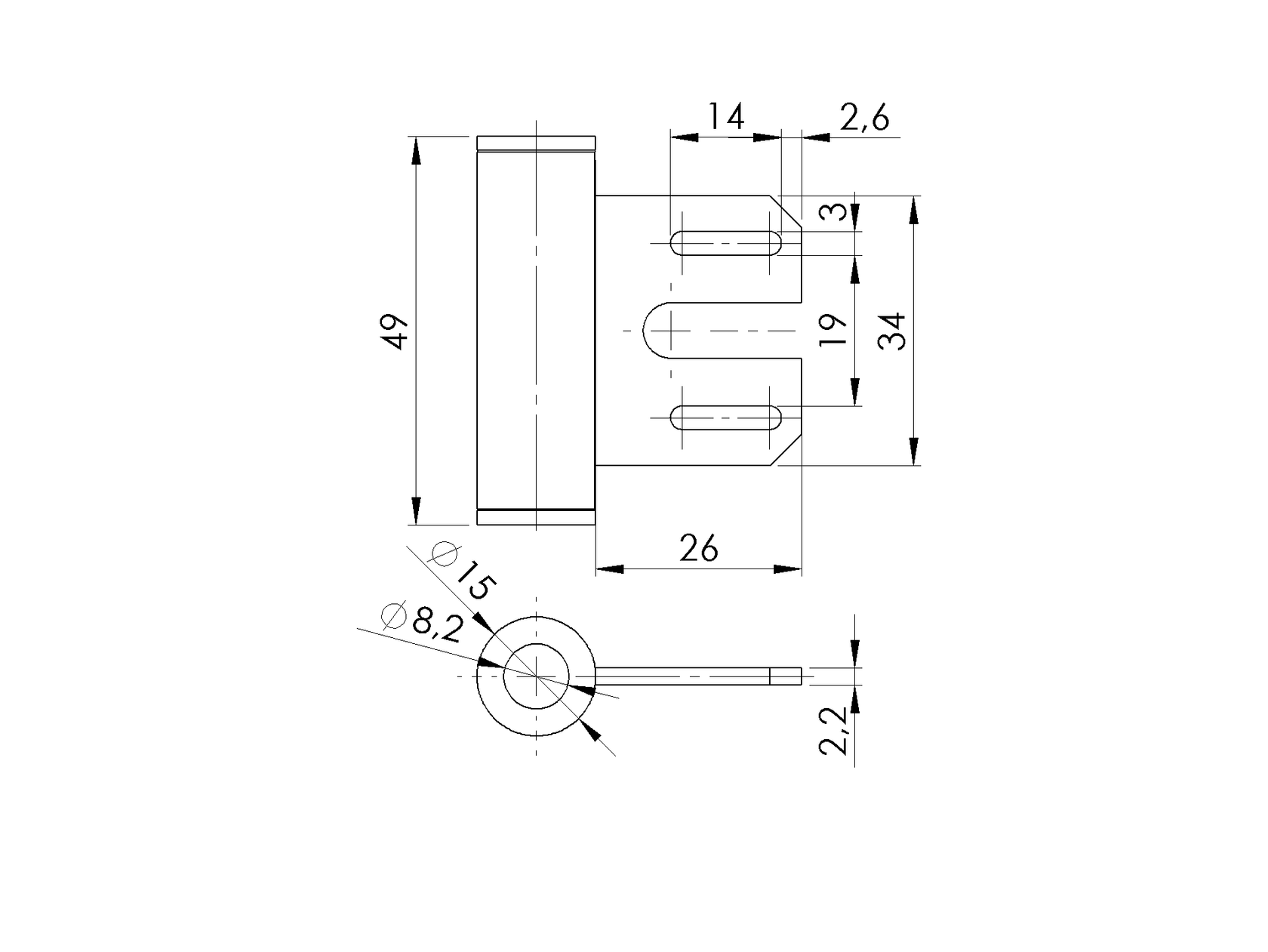 Skleněný dveřní závěs, rámová část, office