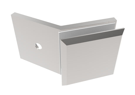 Držák skla, Zamak, 135°, T 8-10 mm