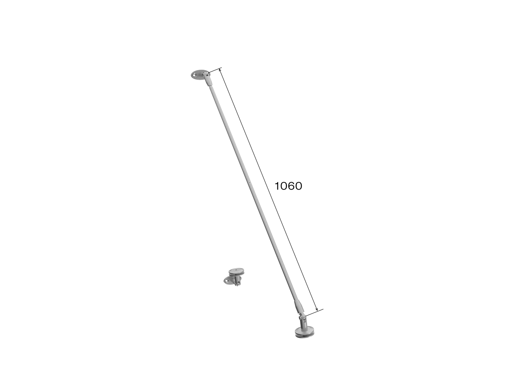 Přístřešek, táhlo kování