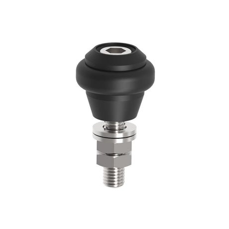 Vodíci rolna s gumovým prstencem, INOX,