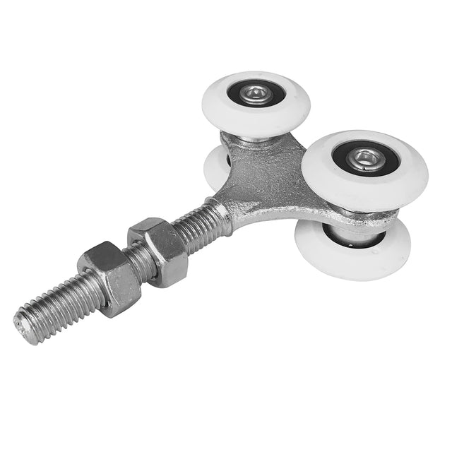 Čtyřkolečkový závěsný vozík Zn, profile 57x67mm,N