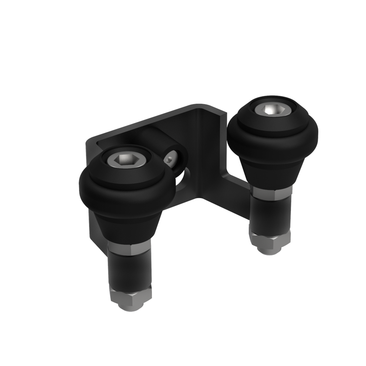 Horní náběh, Zn, profile 60mm, černý